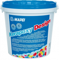 Mapei Затирочная смесь Kerapoxy Design №734, глянцевый зеленый (ведро 3 кг)