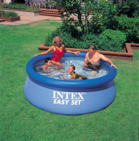 Надувной бассейн INTEX круглый Easy Set 244х76 см, артикул 28110/56970/54910