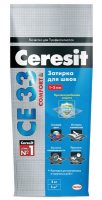 Ceresit Затирка для швов CE 33 Comfort 82 Голубой, 2 кг